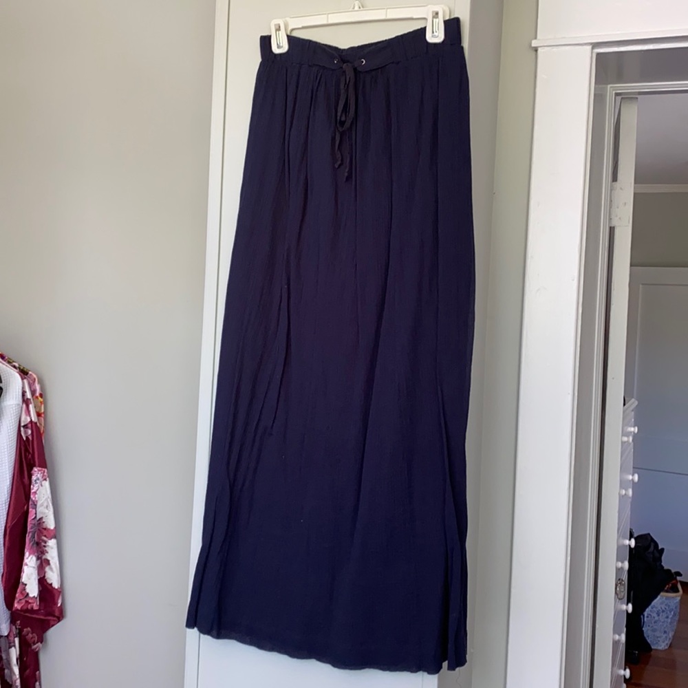 J Crew Gauze Maxi Skirt